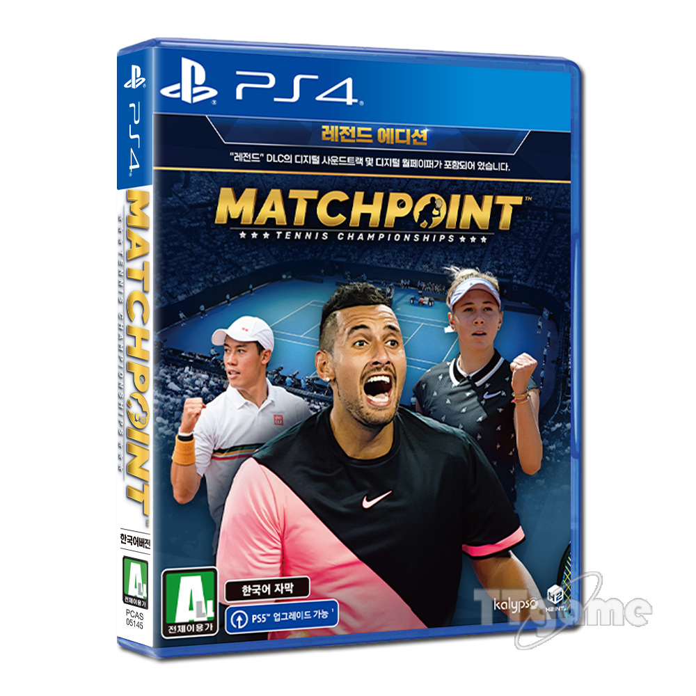 [예약판매] PS4 매치포인트 - 테니스 챔피언십 레전드 에디션
