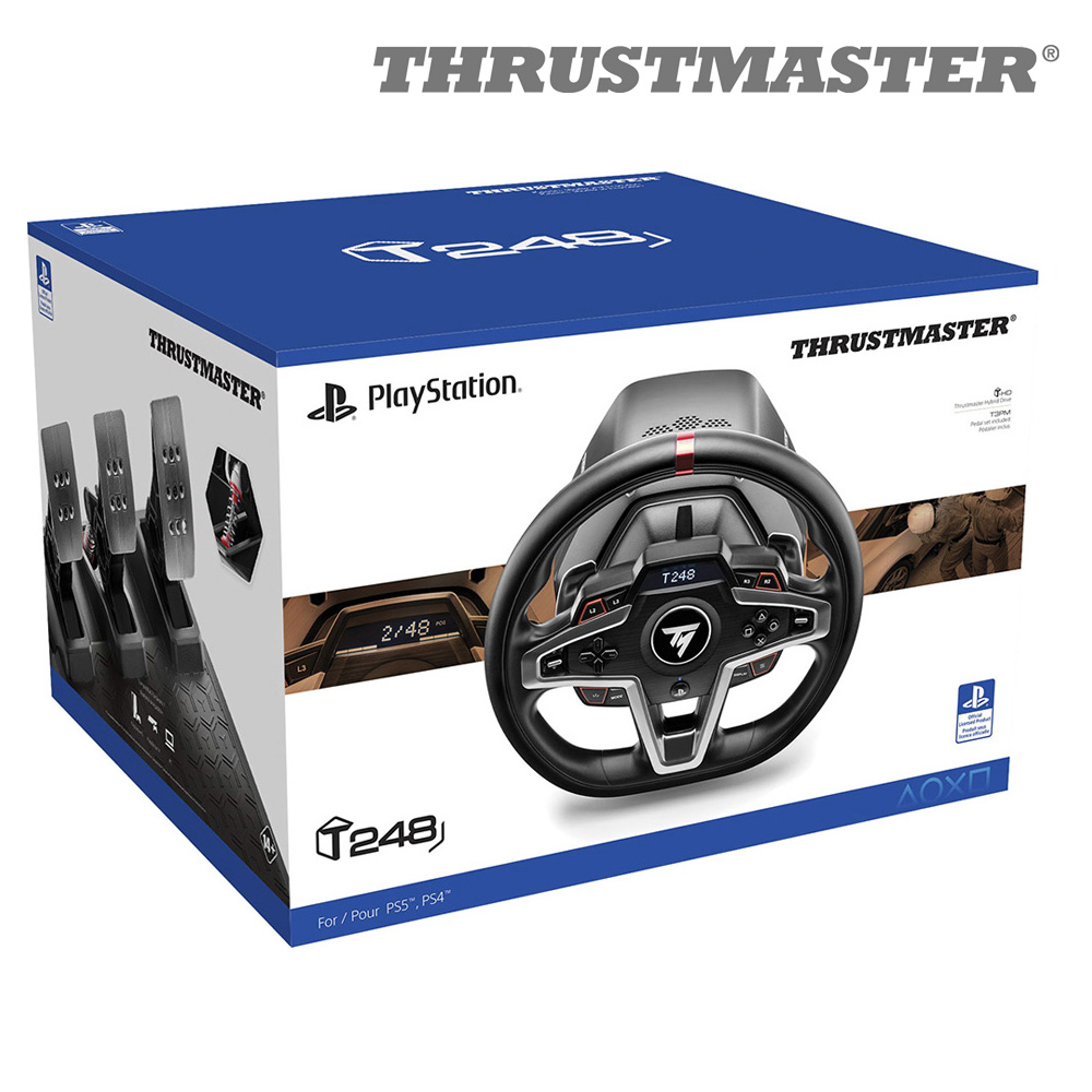 트러스트마스터 T248 레이싱휠 페달포함 PS/PC용