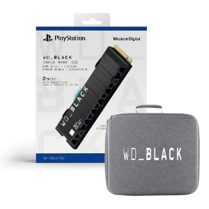 [PS5 공식 라이센스 SSD] 웨스턴디지털 WD_BLACK SN 850 하드디스크 (용량선택)[PS5 하드케이스 무료증정(2TB 한정)]