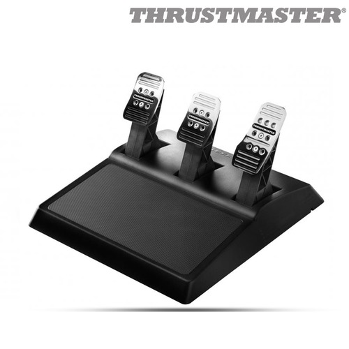 [행사제품] 트러스트마스터 T128 PS5 레이싱휠, 2패달포함 +옵션선택 TH8S 쉬프터 패키지 (PS5/PC지원)