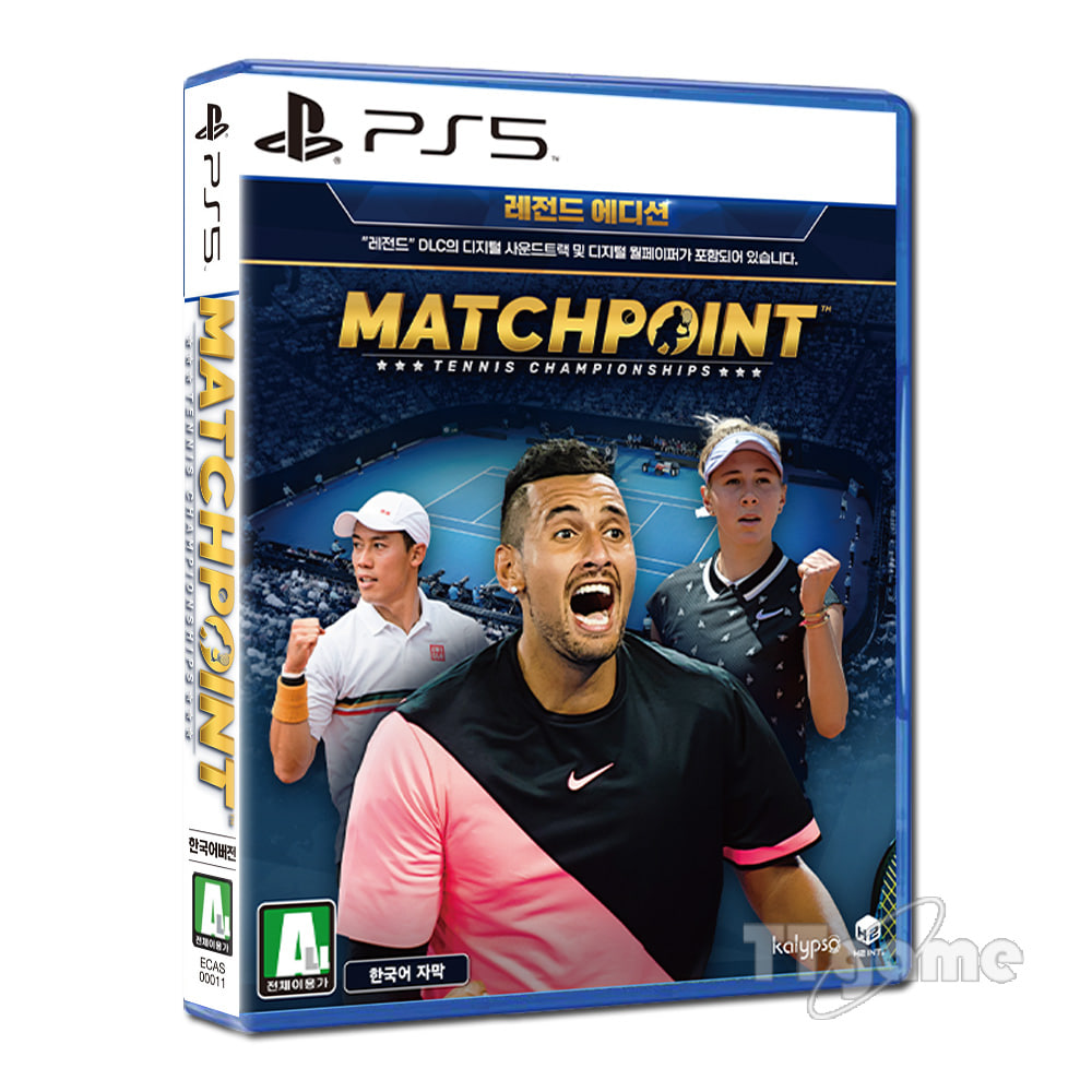 [예약판매] PS5 매치포인트 - 테니스 챔피언십 레전드 에디션