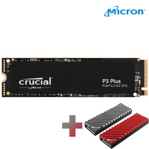 마이크론 크루셜 P3 Plus 대원CTS 내장SSD M.2 1TB / PC / PS5 사용가능