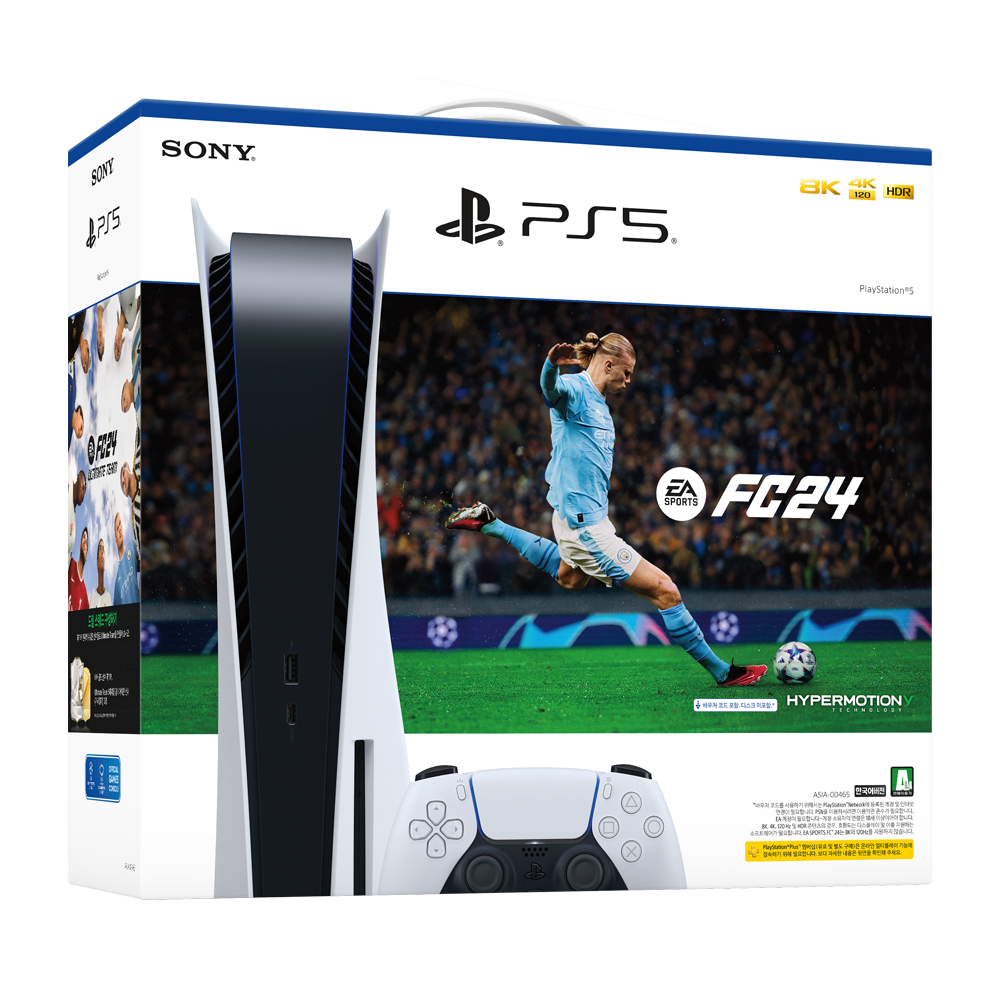 SIE PS5 플레이스테이션5 디스크에디션 FC24 번들팩키지